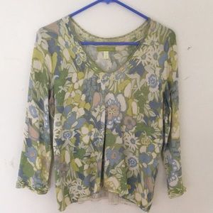 Sigurd Olsen Flowered Blouse